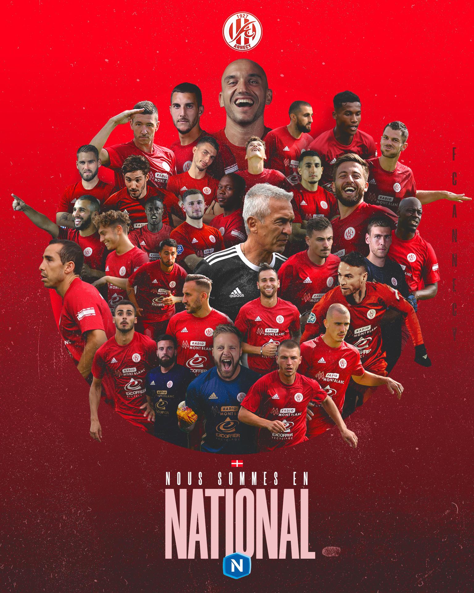 FC Annecy en national