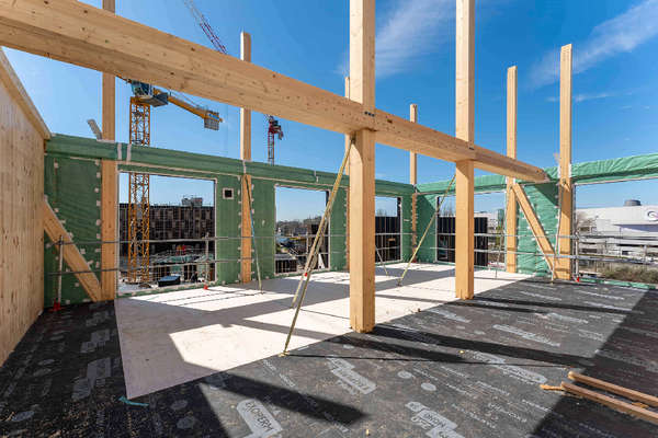 Construction bois pour le village olympique de Paris 2024