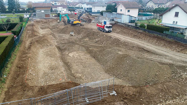 terrassement programme neuf Equilibre à Saint-Pierre-en-Faucigny